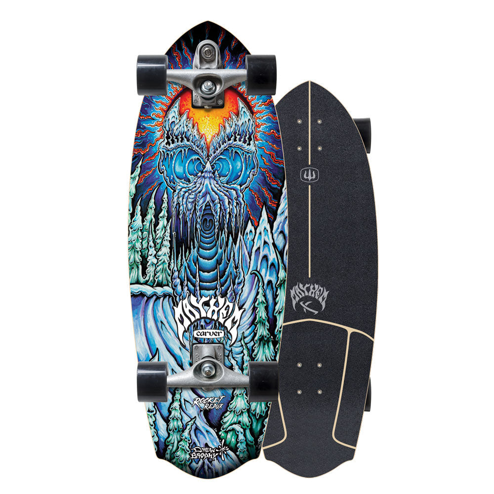 Carver Skateboards - 30" ...Lost Drew Brophy Winter Wave - C7 Complete