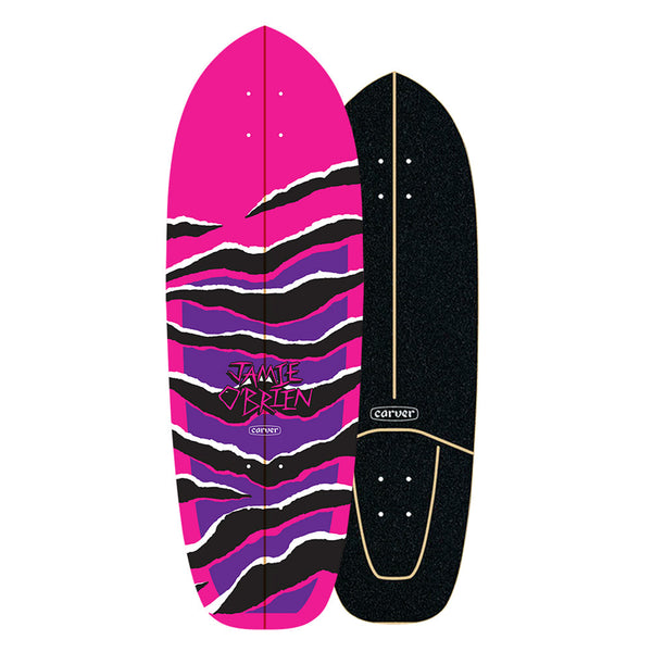 Carver Skateboards - 33.5" JOB Pink Tiger - Deck Only