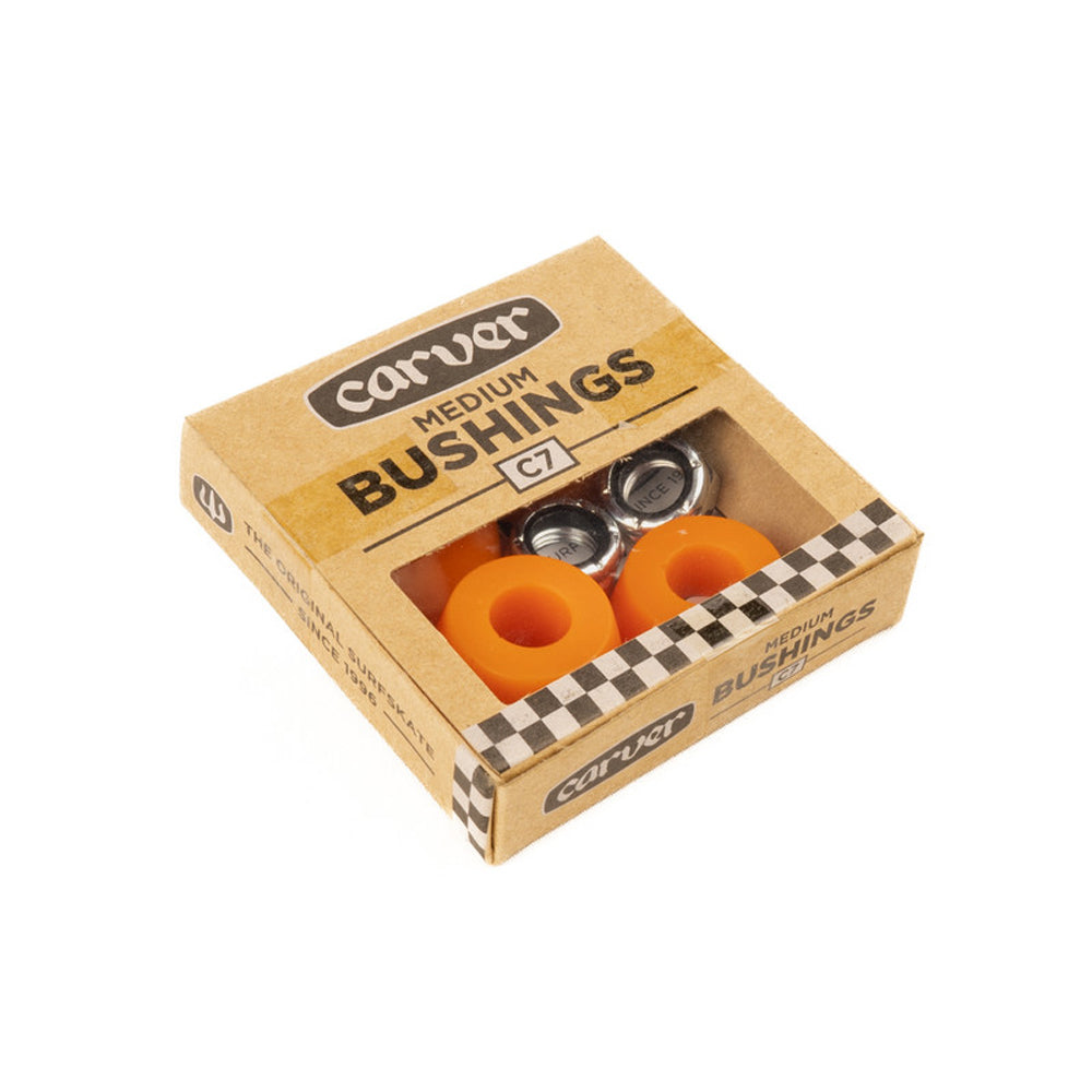 Carver Skateboards - C7 Medium Bushing Set - Orange Glo