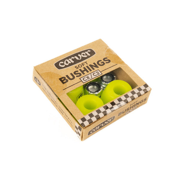 Carver Skateboards - CX Soft Bushing Set - Green Glo