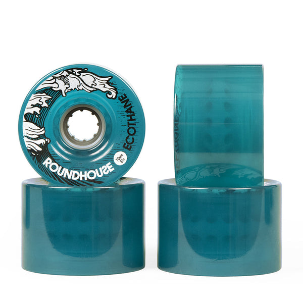 Carver Skateboards - Roundhouse Wheels - 70mm Eco Mag - Aqua (81A)