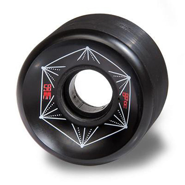 Carver Skateboards - Roundhouse Wheels - 58mm Park - Black (95A)