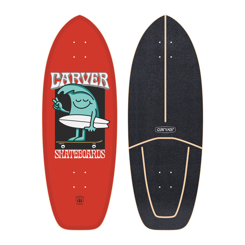 Carver Skateboards - 28" Wavy Davy - Deck Only