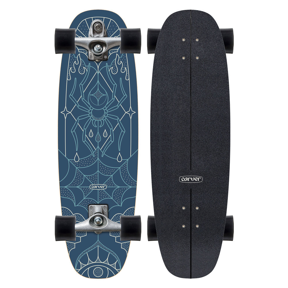 Carver Skateboards - 33" Blue Widow - C7 Complete