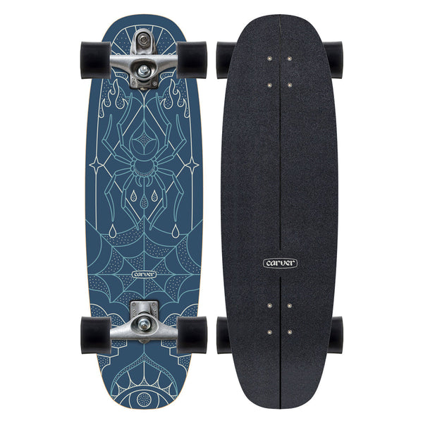 Carver Skateboards - 33" Blue Widow - C7 Complete