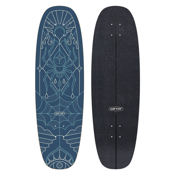 Carver Skateboards - 33" Blue Widow - Deck Only
