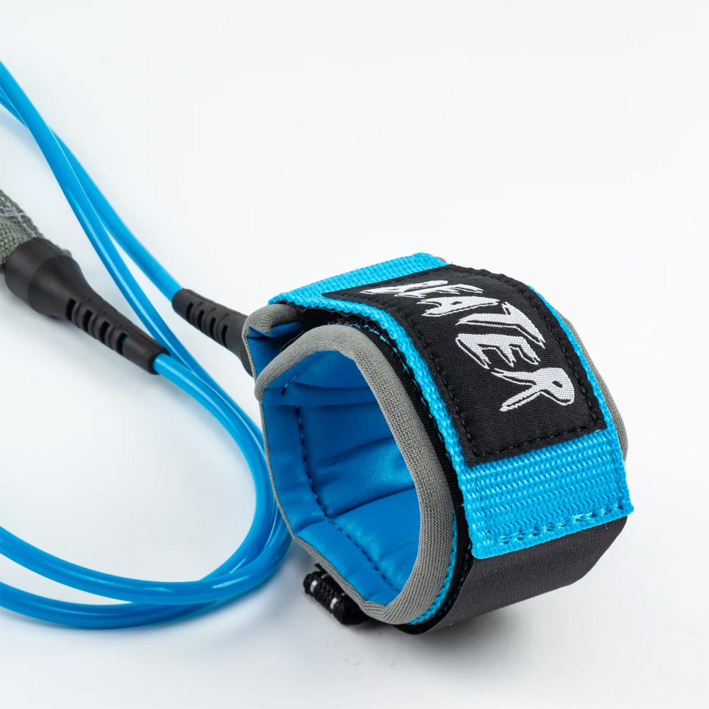 Catch Surf - Beater 5' Pro Comp Leash - Light Blue & Grey