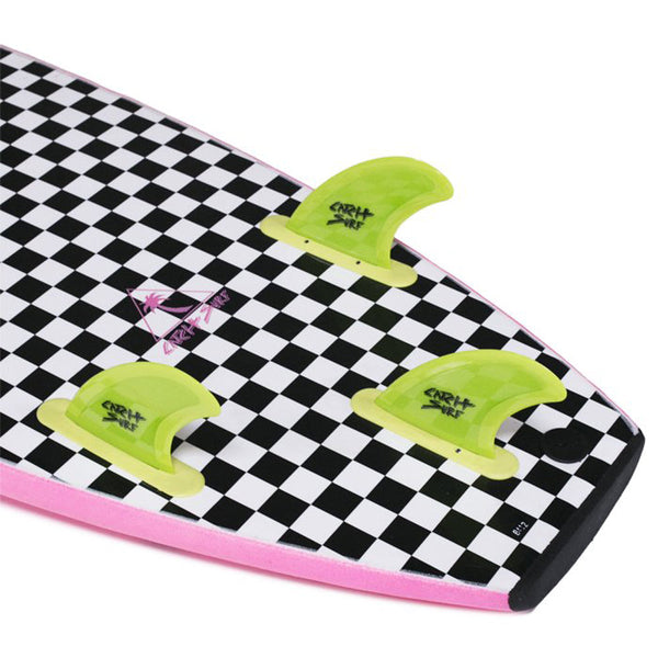 Catch Surf - Safety Edge Tri Fin Kit - Lime