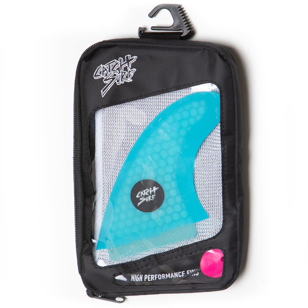 Catch Surf - Ultra Hi-Perf Tri Fin Kit - Cyan
