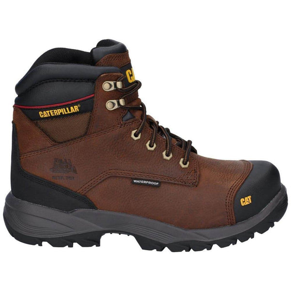 Caterpillar CAT Spiro Lace Up Waterproof Safety Work Boot