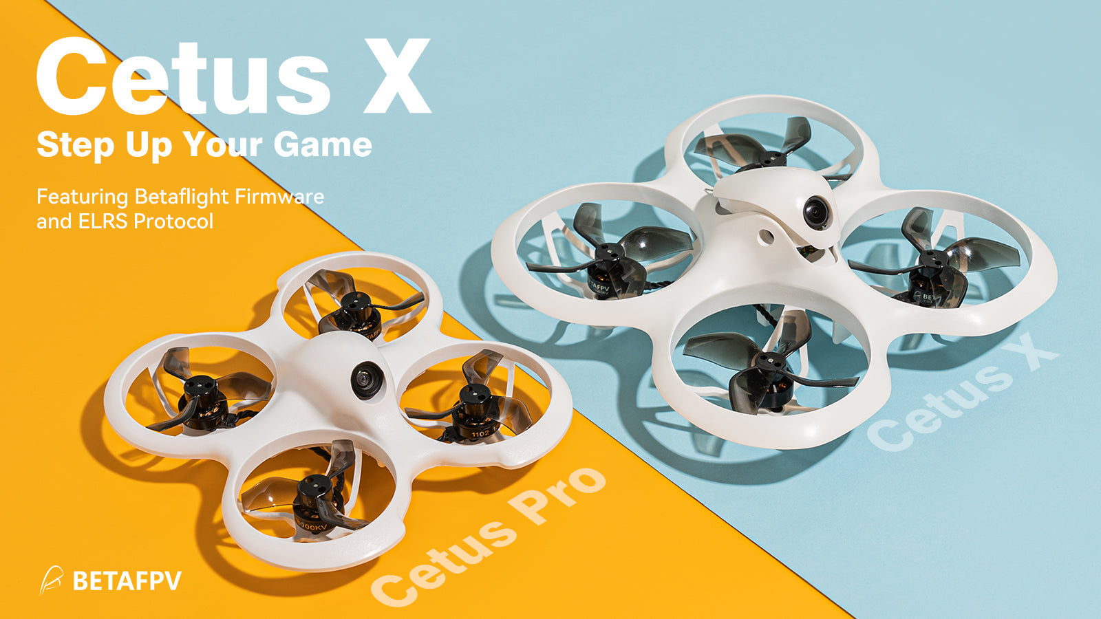 BetaFPV Cetus X Brushless BNF FPV Quadcopter (ELRS)