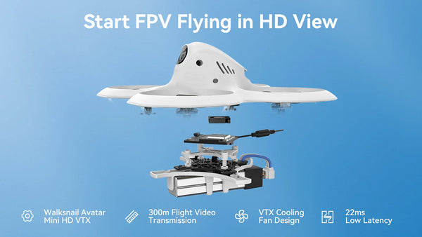 BetaFPV Cetus X HD Quadcopter (Walksnail + ELRS)