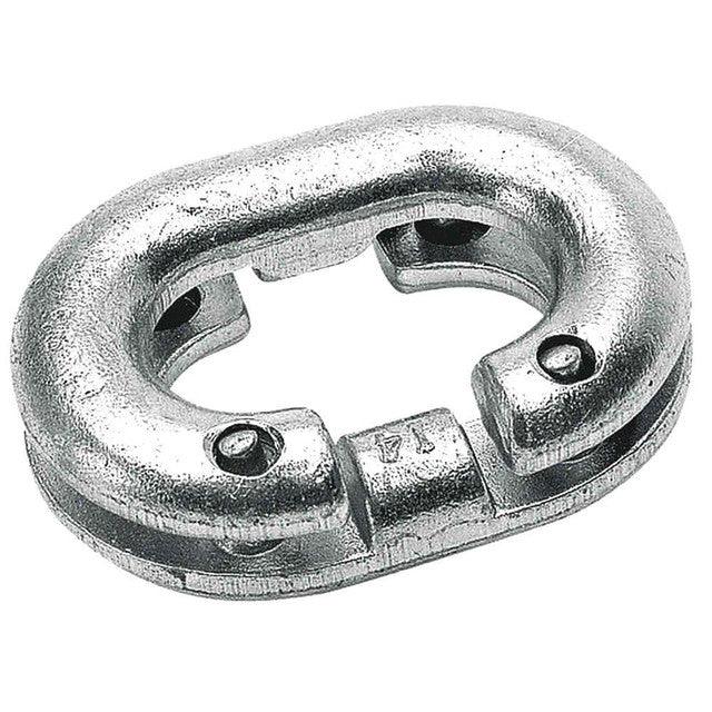 10mm Galvanised Chain Connector Link | Heavy-Duty Chain Coupler
