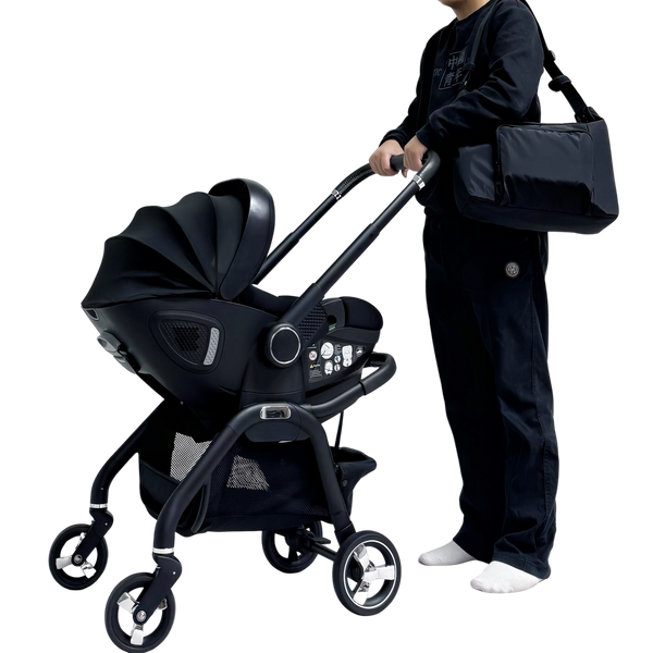 For Your Little One Qubi Mommy Changing Bag - Black