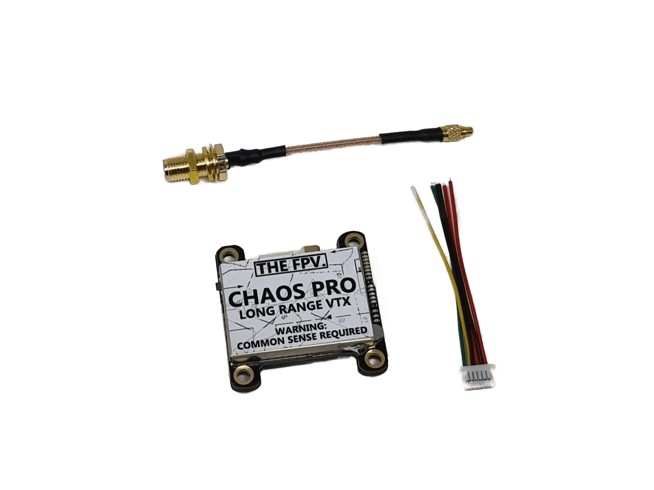TheFPV Chaos Pro VTX Video Transmitter (200-1600mW, 2-6S, Smart Audio)