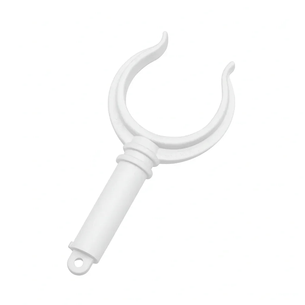 White Polyamide Oarlock Ø57mm — Lightweight Rowlock | 4Boats