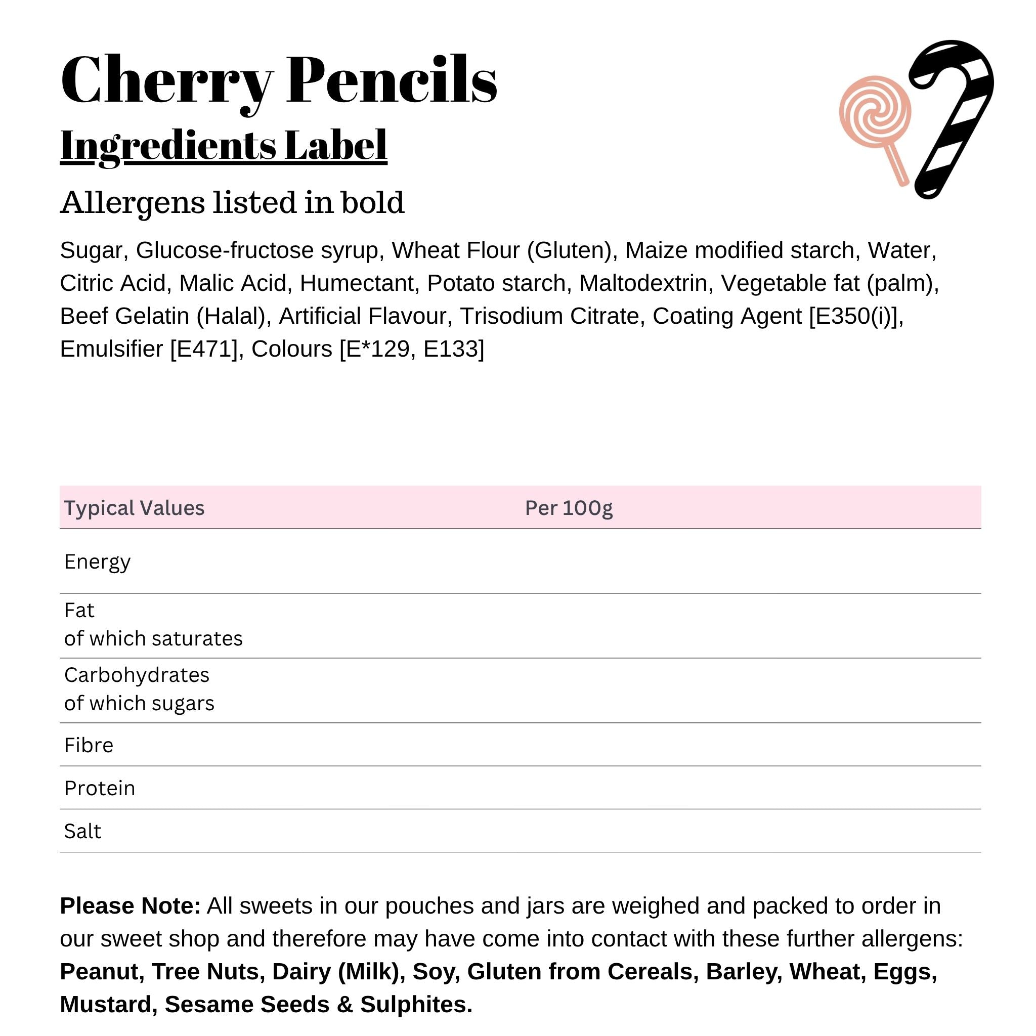 Cherry Pencils
