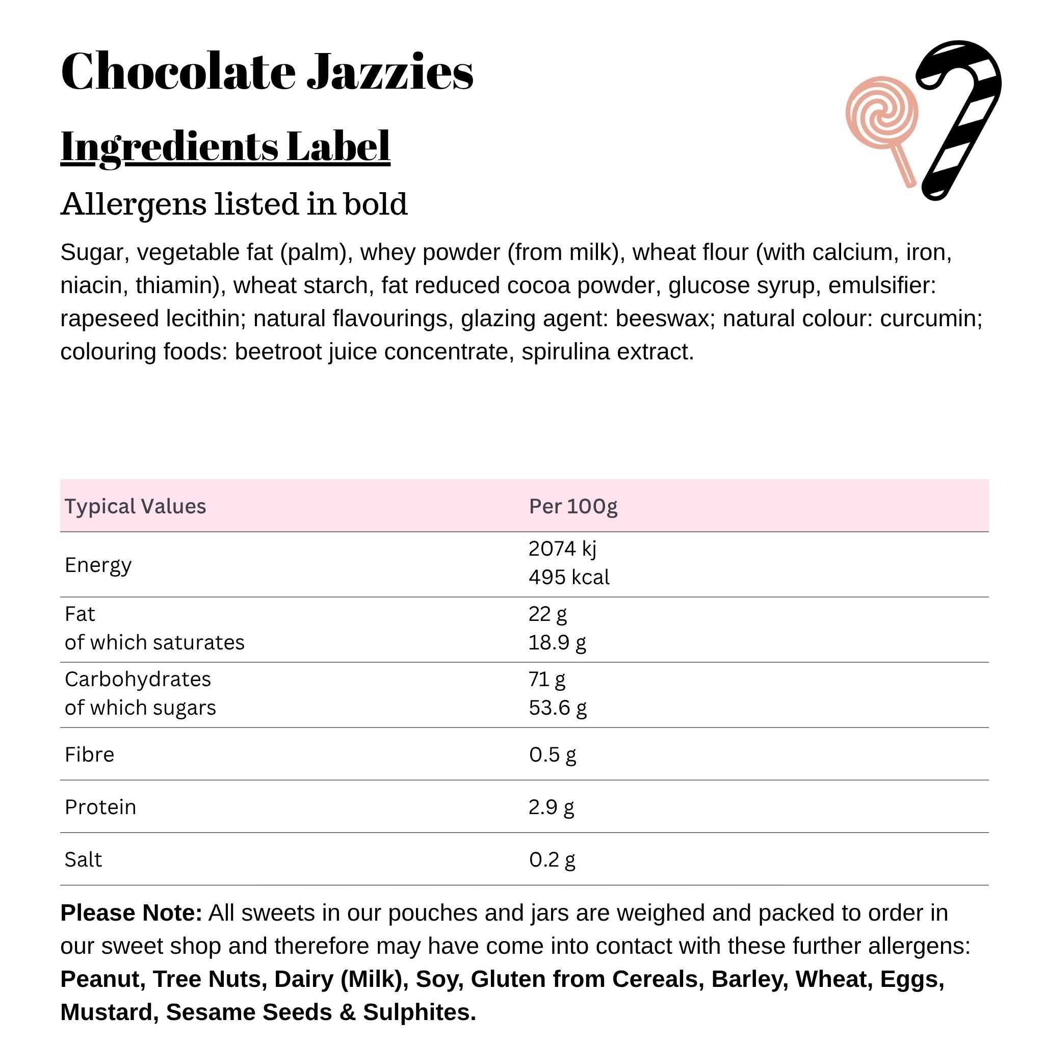 Chocolate Jazzies