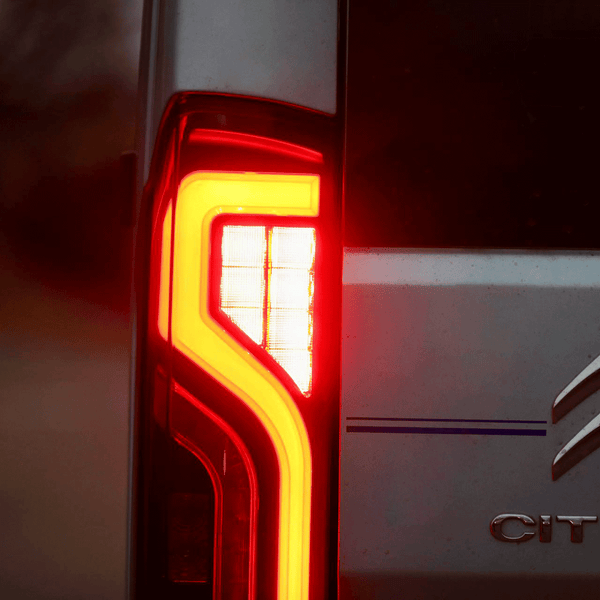 For Citroen Relay Full LED Rear Lights Cluster - Tail Light, Rear Light Unit, Smoked Replacement - Van-X
