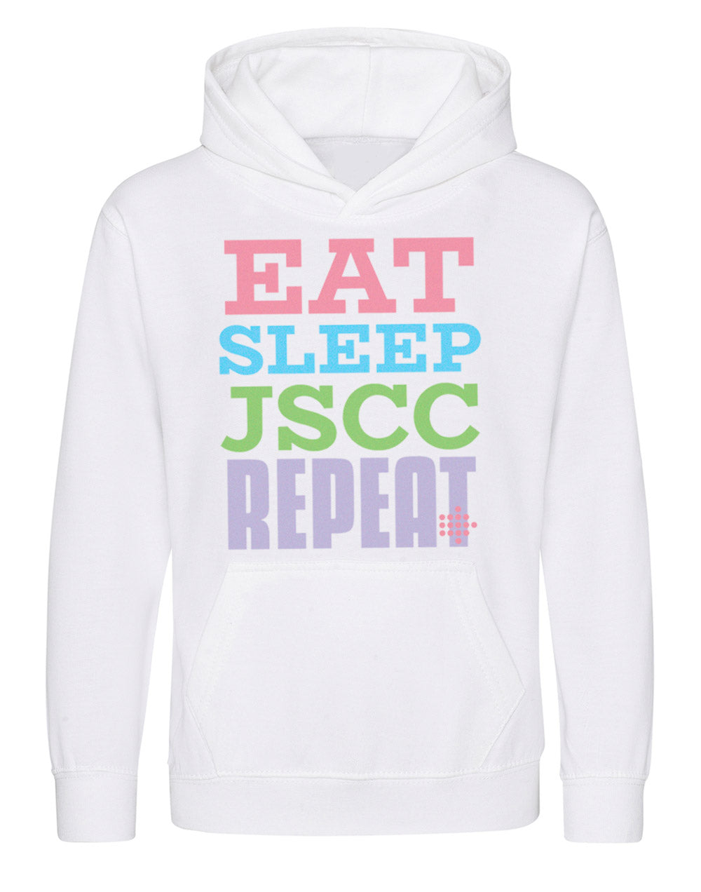 Eat, Sleep, JSCC, Repeat KIDS Hoodie