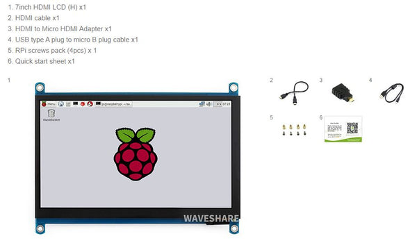 5inch HDMI Capacitive Touch Screen LCD (800x480)
