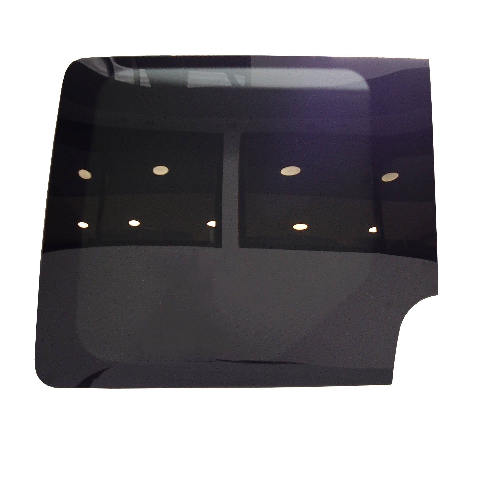 For New Shape Crafter Double Door Barndoor Glass Privacy Tinted