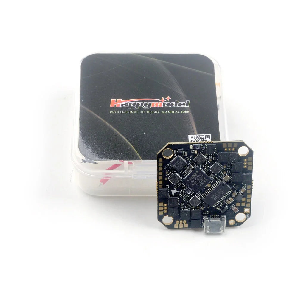 CrazyF411 AIO Toothpick Flight Controller + Receiver (20A ESC, OSD, Frsky RX)