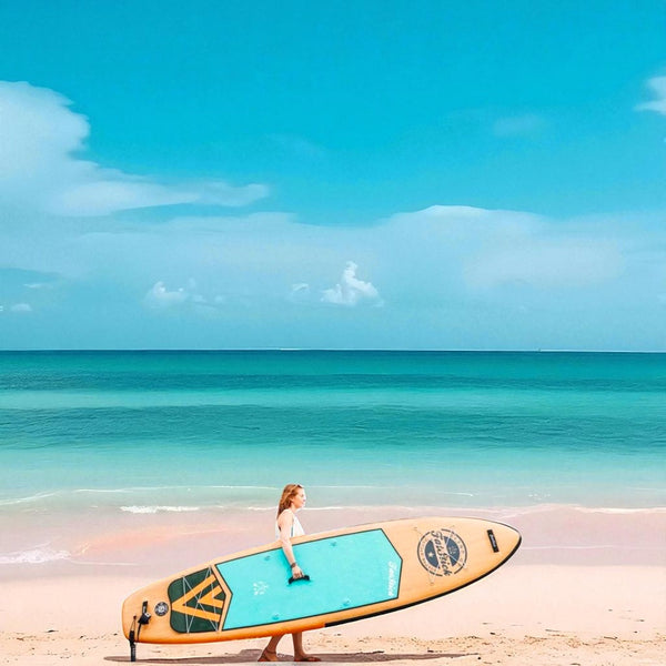 Wooden Menace 11'2 Inflatable Paddle Board | SUP With Seat