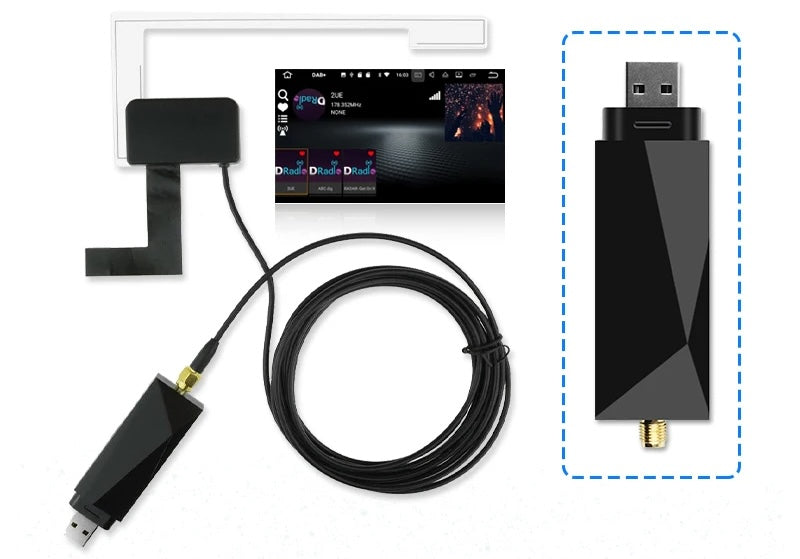 DAB Antenna for CarPlay & Android Auto Kit