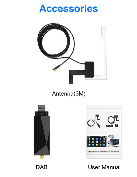 DAB Antenna for CarPlay & Android Auto Kit