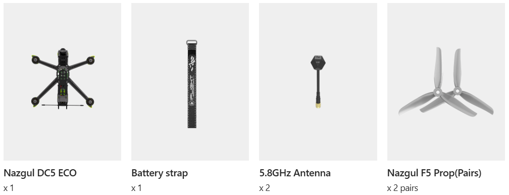 iFlight DC5 ECO V1.1 HD530 BNF DJI O4 Pro