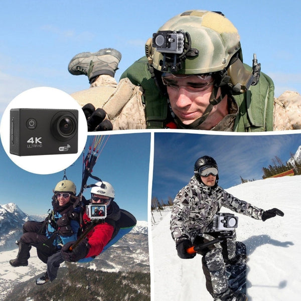 F60 2.0 inch Screen 170 Degrees Wide Angle WiFi Sport Action Camera Camcorder with Waterproof Housing Case, Support 64GB Micro SD Card