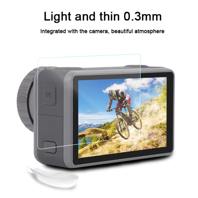 For DJI Osmo Action 3-in-1 Lens  Front and Back LCD Display HD Protective Film
