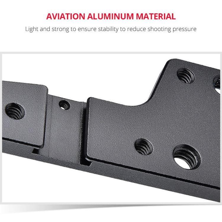 YELANGU C9-A YLG0911A Handle Video Camera Cage Stabilizer for DJI BMPCC 4K, C9-A