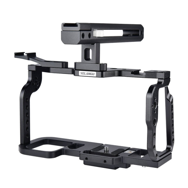 YELANGU C9-A YLG0911A Handle Video Camera Cage Stabilizer for DJI BMPCC 4K, C9-A