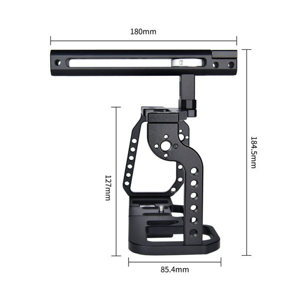 YELANGU C9-A YLG0911A Handle Video Camera Cage Stabilizer for DJI BMPCC 4K, C9-A