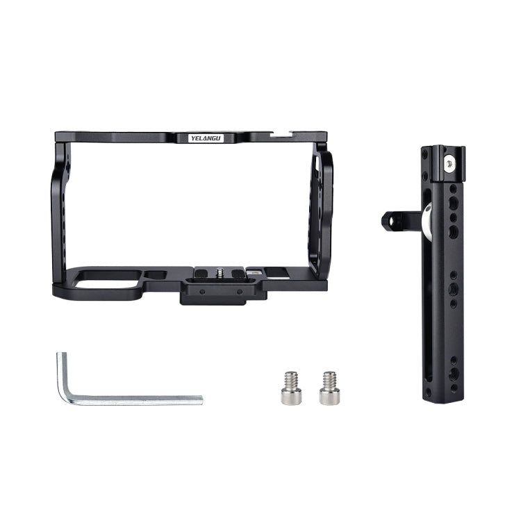 YELANGU C9-A YLG0911A Handle Video Camera Cage Stabilizer for DJI BMPCC 4K, C9-A