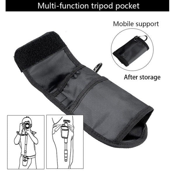 BEXIN MCS285 Portable Travel Outdoor DSLR Camera Carbon Fiber Monopod Holder, MCS285