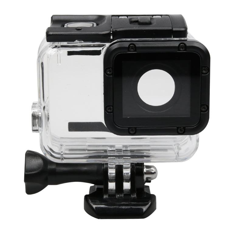 For GoPro HERO5 Skeleton Housing Protective Case Cover with Buckle Basic Mount & Lead Screw, Need to Disassemble Lens, with Buckle Basic