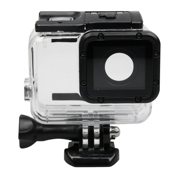 For GoPro HERO5 Skeleton Housing Protective Case Cover with Buckle Basic Mount & Lead Screw, Need to Disassemble Lens, with Buckle Basic