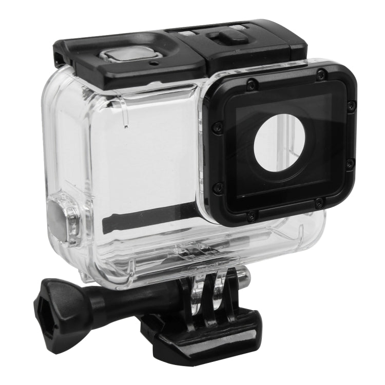 For GoPro HERO5 Skeleton Housing Protective Case Cover with Buckle Basic Mount & Lead Screw, Need to Disassemble Lens, with Buckle Basic