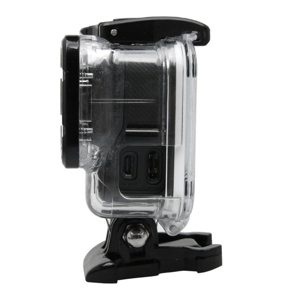 For GoPro HERO5 Skeleton Housing Protective Case Cover with Buckle Basic Mount & Lead Screw, Need to Disassemble Lens, with Buckle Basic
