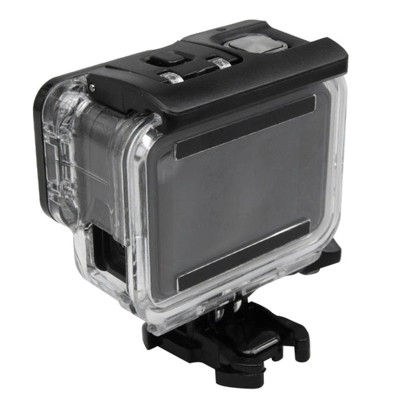 For GoPro HERO5 Skeleton Housing Protective Case Cover with Buckle Basic Mount & Lead Screw, Need to Disassemble Lens, with Buckle Basic