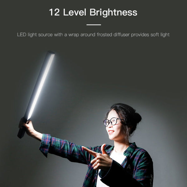 LUXCeO Q508A 8 Color Photo LED Stick Video Light Waterproof Handheld LED Fill Light Flash Lighting Lamp with Remote Control