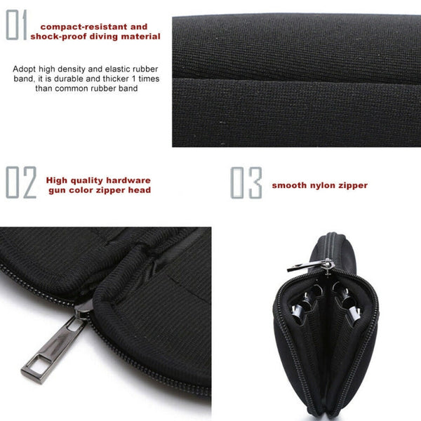 3 in 1 Neoprene U Disk Storage Bag Cover