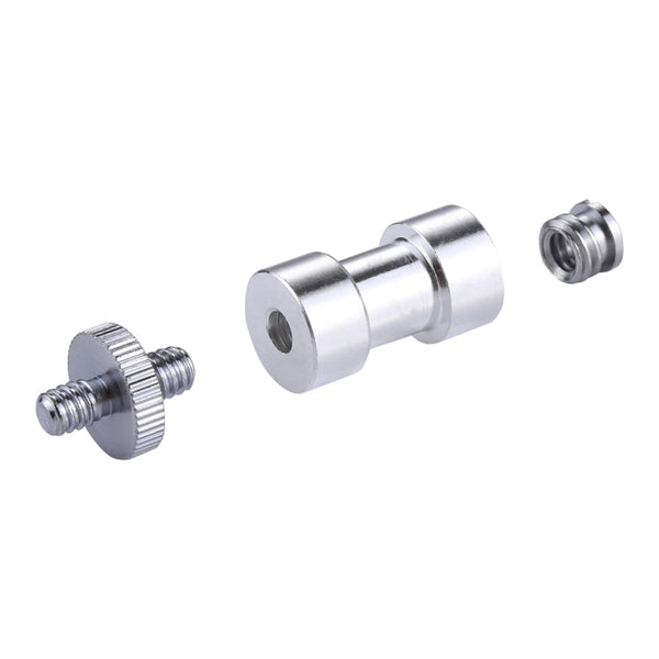 1/4 Male to 1/4 Male + 1/4 Female to 3/8 Male + 3/8 Female to 1/4  Female 3 in 1 Screw Adapter Kits