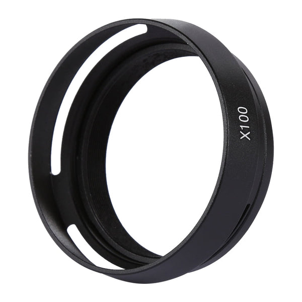 49mm Metal Vented Lens Hood for Fujifilm X100