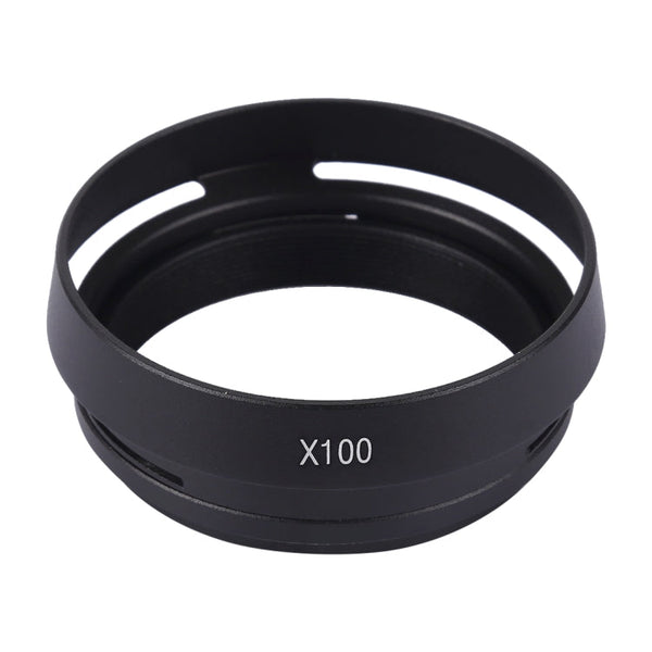 49mm Metal Vented Lens Hood for Fujifilm X100