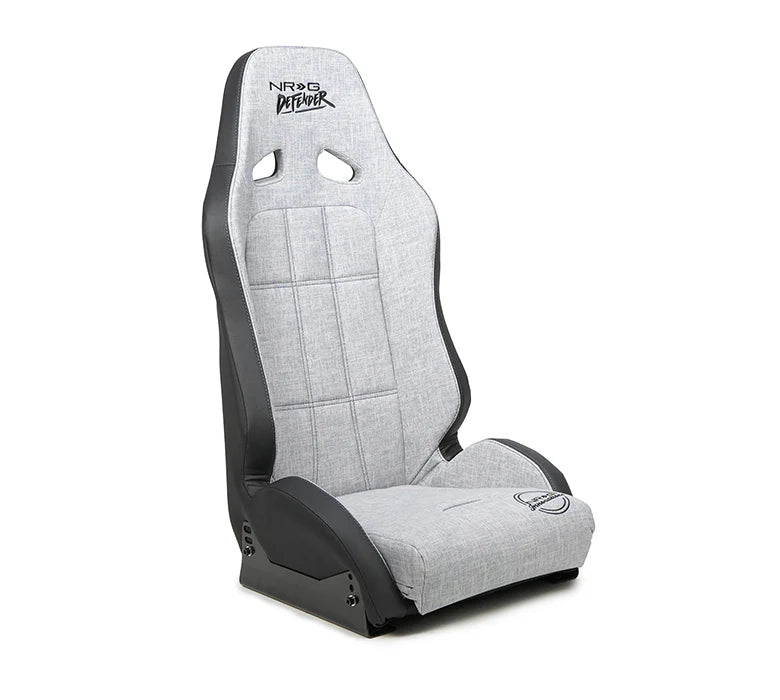 PRISM DF-100GY-S DEFENDER SUSPENSION BUCKET SEATS / NRG Innovations Defender Suspension Bucket Seat with Side Mount Bracket