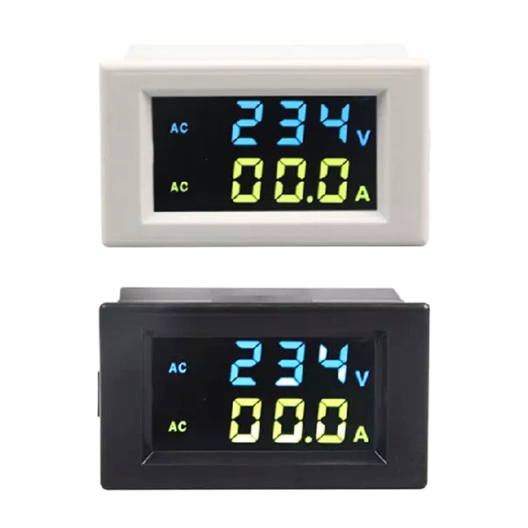 D85-2042A 110V 220V 380V 100A Digital AC Voltmeter Ammeter Current Amps Volt Meter LCD Panel Monitor